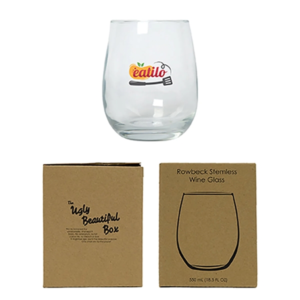 Rowbeck 550 Ml. (18 Fl. Oz.) Stemless Wine Glass - Rowbeck 550 Ml. (18 Fl. Oz.) Stemless Wine Glass - Image 1 of 2