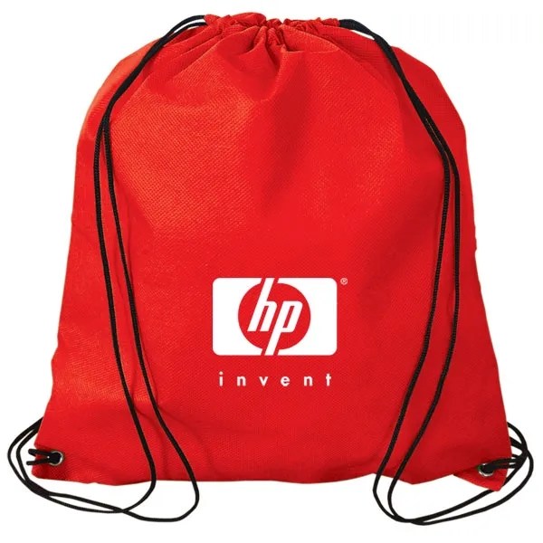 Jumbo Non Woven Drawstring Backpack - Jumbo Non Woven Drawstring Backpack - Image 0 of 6