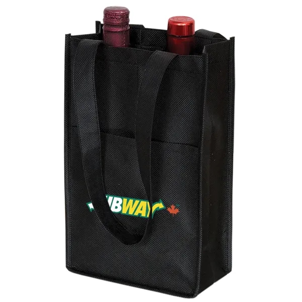 Non Woven Two Bottle Wine Bag - Non Woven Two Bottle Wine Bag - Image 0 of 0