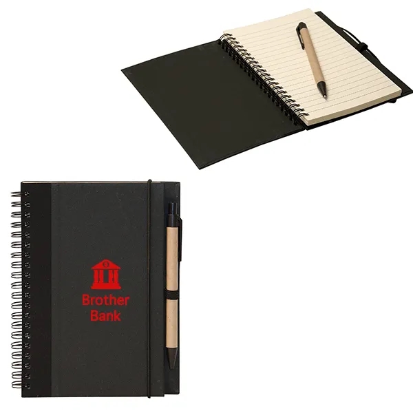 70 sheets Recycled Cardboard Notebook - 70 sheets Recycled Cardboard Notebook - Image 0 of 0