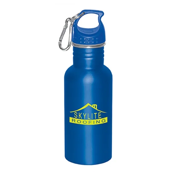 Wide Mouth 500 Ml (17 Fl. Oz.) Stainless Steel Water Bottle - Wide Mouth 500 Ml (17 Fl. Oz.) Stainless Steel Water Bottle - Image 0 of 1