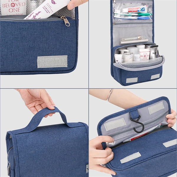 Big Capacity Dry-wet Zipper Carrier Organizer Toiletry Bag - Big Capacity Dry-wet Zipper Carrier Organizer Toiletry Bag - Image 2 of 2