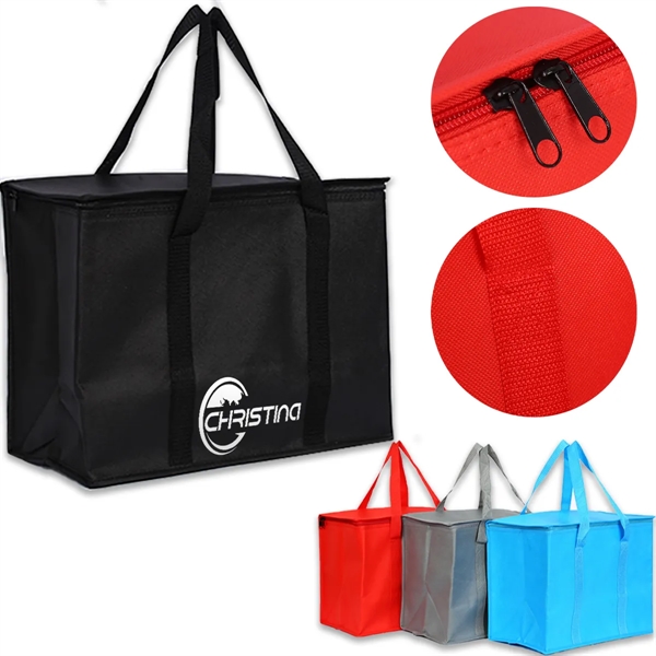 Extra Large Reusable Insulated Grocery Shopping Bag - Extra Large Reusable Insulated Grocery Shopping Bag - Image 0 of 1