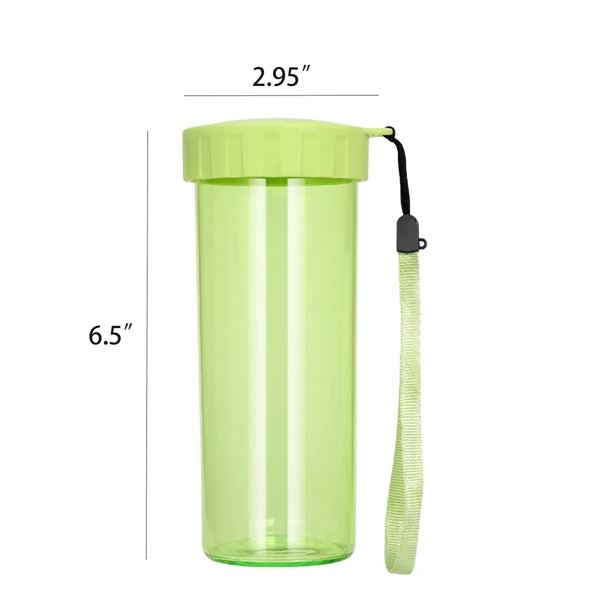 430ml Anti-Fall Portable Minimalist Water Cup With Rope - 430ml Anti-Fall Portable Minimalist Water Cup With Rope - Image 1 of 2