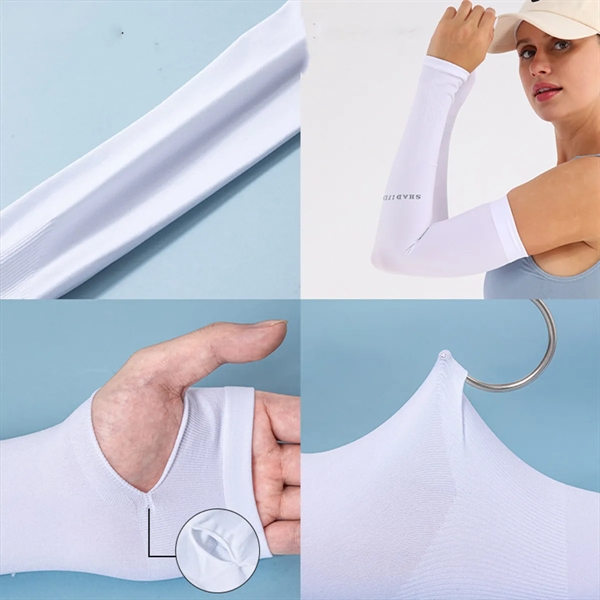 Sun Protection Cooling Sleeves Sunblock Arm Cover - Sun Protection Cooling Sleeves Sunblock Arm Cover - Image 1 of 4