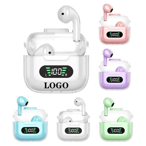 Wireless Earbuds Bluetooth Headphone Charging Case Earphone - Wireless Earbuds Bluetooth Headphone Charging Case Earphone - Image 0 of 3