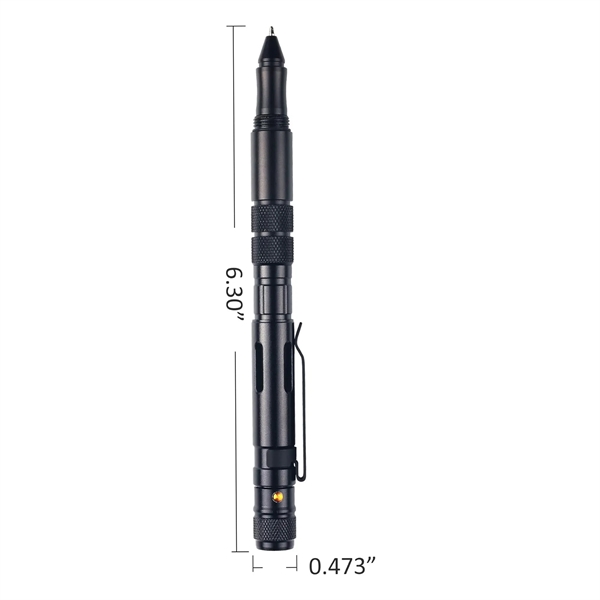 MultifunctionTactical Ballpoint Pen with LED Flashlight - MultifunctionTactical Ballpoint Pen with LED Flashlight - Image 1 of 4