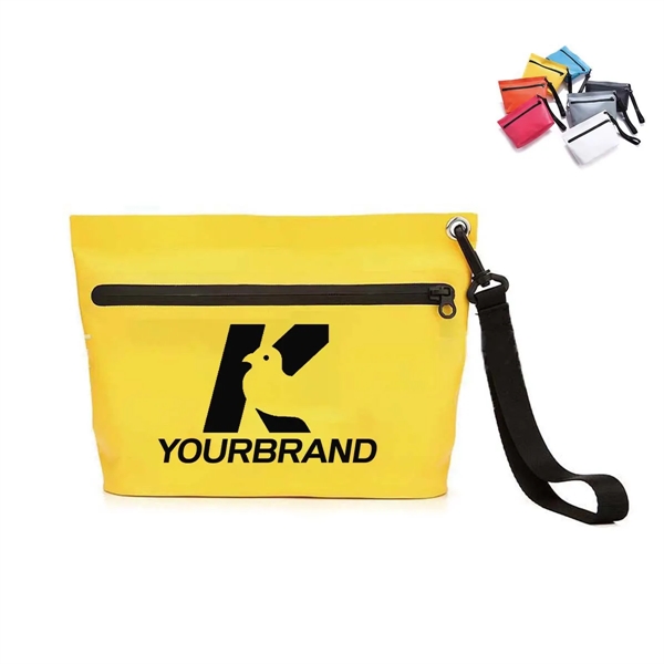 Multifunction Portable Waterproof Zipper Pouch Makeup Bag - Multifunction Portable Waterproof Zipper Pouch Makeup Bag - Image 0 of 3