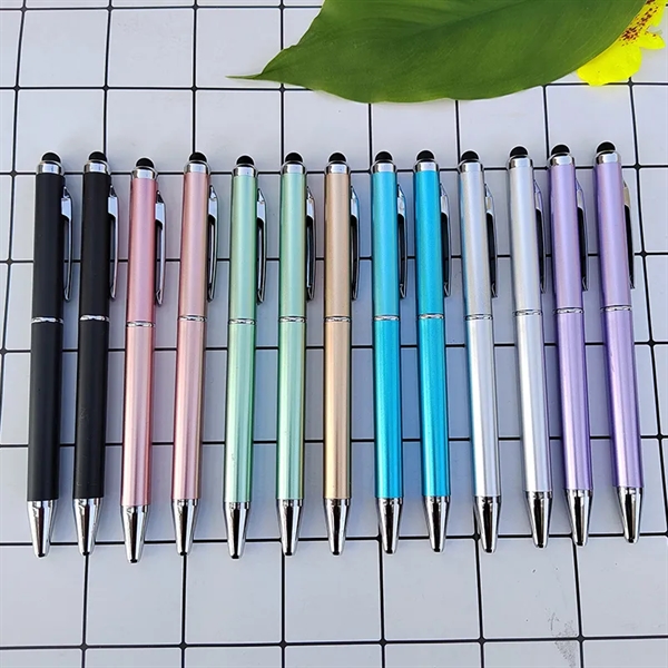 2 in 1 Multi Function Stylus Touch Ballpoint Pen - 2 in 1 Multi Function Stylus Touch Ballpoint Pen - Image 0 of 8