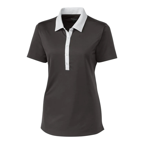 Clique Parma Colorblock Tech Jersey Womens Polo - Clique Parma Colorblock Tech Jersey Womens Polo - Image 7 of 8