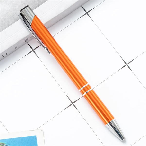 Retractable Aluminum Ballpoint Pen - Retractable Aluminum Ballpoint Pen - Image 8 of 8