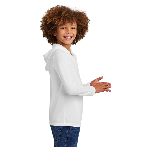 District Youth Perfect Tri Long Sleeve Hoodie - District Youth Perfect Tri Long Sleeve Hoodie - Image 23 of 25