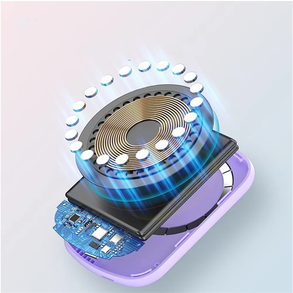 5000mAh Wireless Magnetic MagSafe Charger Power Bank - 5000mAh Wireless Magnetic MagSafe Charger Power Bank - Image 1 of 2