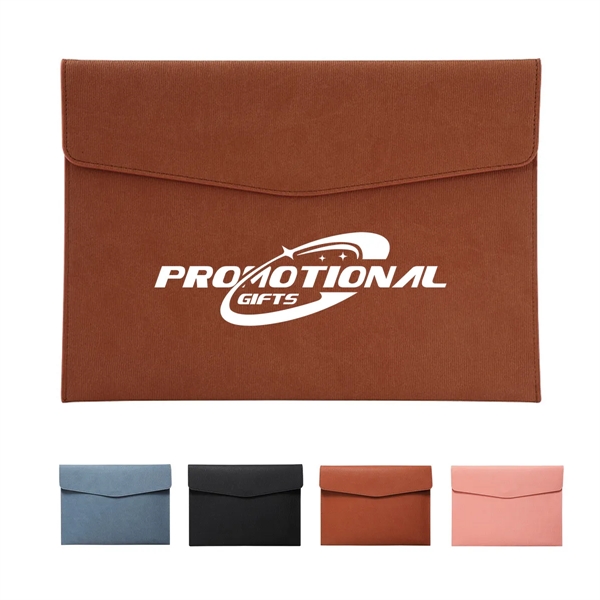 Custom PU Commercial A4 Portfolio File Holder Envelope - Custom PU Commercial A4 Portfolio File Holder Envelope - Image 0 of 3