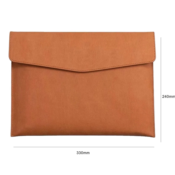 Custom PU Commercial A4 Portfolio File Holder Envelope - Custom PU Commercial A4 Portfolio File Holder Envelope - Image 1 of 3