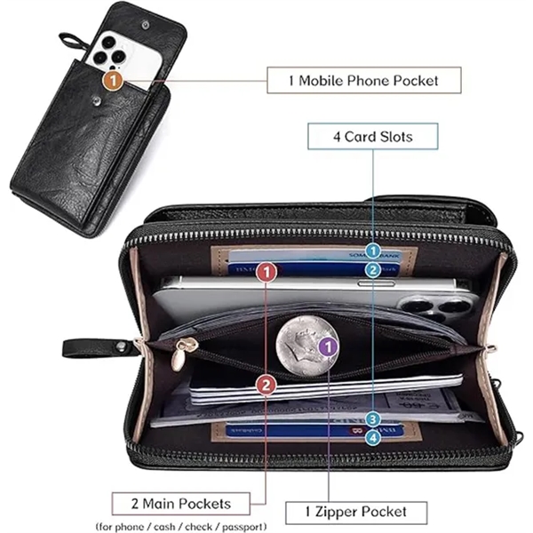 Crossbody Bag for Women/woman's wallet - Crossbody Bag for Women/woman's wallet - Image 2 of 12