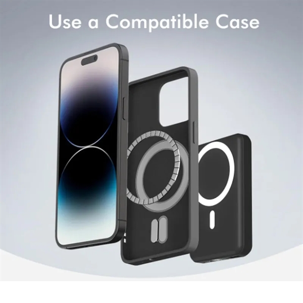 Wireless Portable Charger Magnetic Power Bank Battery Pack - Wireless Portable Charger Magnetic Power Bank Battery Pack - Image 1 of 3