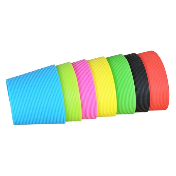 Silicone non-slip/heat proof cup set - Silicone non-slip/heat proof cup set - Image 4 of 5