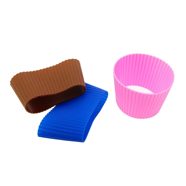 Silicone non-slip/heat proof cup set - Silicone non-slip/heat proof cup set - Image 5 of 5
