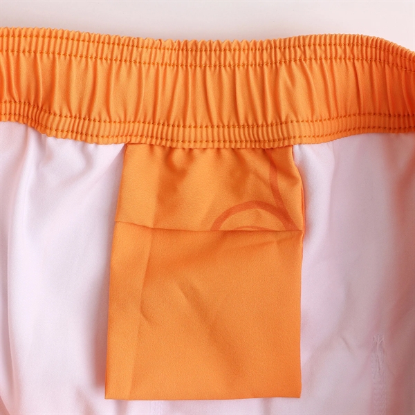 Men's Polyester Spandex Sublimated Swim Shorts - Men's Polyester Spandex Sublimated Swim Shorts - Image 5 of 8