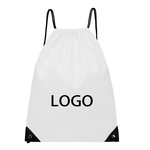 Drawstring Backpack Gym Bags Sport Cinch Sack - Drawstring Backpack Gym Bags Sport Cinch Sack - Image 1 of 5