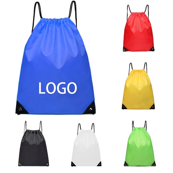 Drawstring Backpack Gym Bags Sport Cinch Sack - Drawstring Backpack Gym Bags Sport Cinch Sack - Image 0 of 5