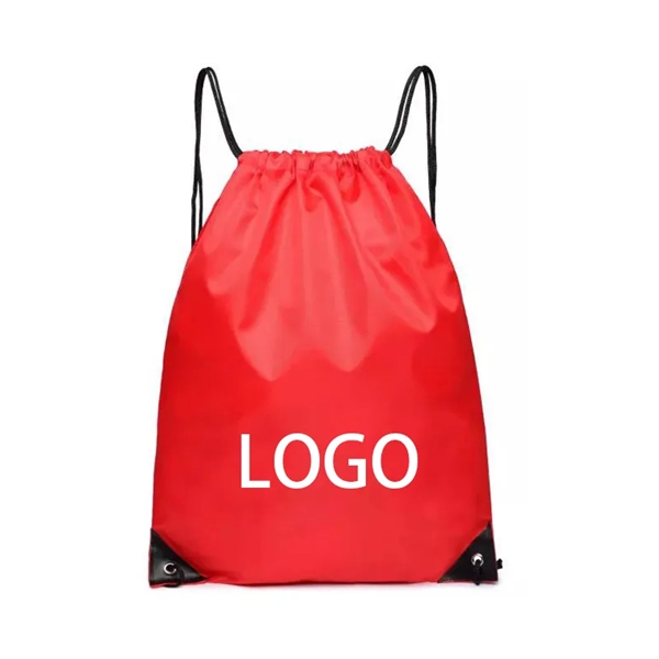 Drawstring Backpack Gym Bags Sport Cinch Sack - Drawstring Backpack Gym Bags Sport Cinch Sack - Image 3 of 5