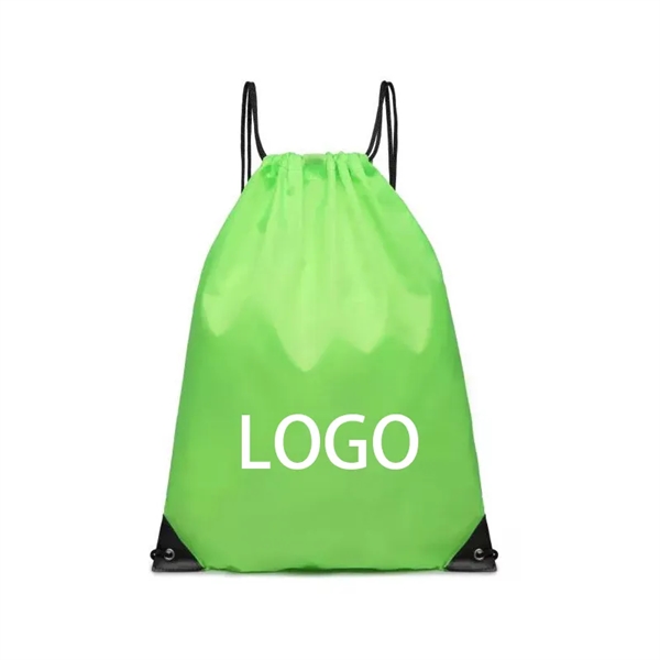 Drawstring Backpack Gym Bags Sport Cinch Sack - Drawstring Backpack Gym Bags Sport Cinch Sack - Image 4 of 5