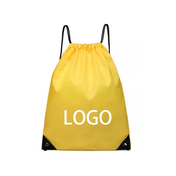 Drawstring Backpack Gym Bags Sport Cinch Sack - Drawstring Backpack Gym Bags Sport Cinch Sack - Image 5 of 5