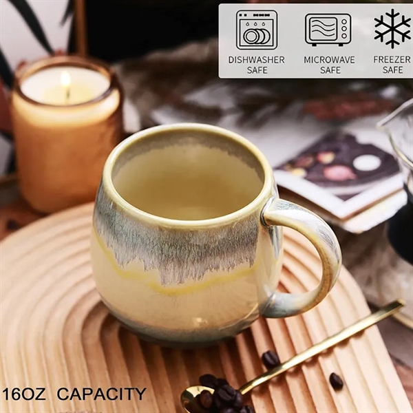 17 oz Large Ceramic Tea Coffee Mugs - 17 oz Large Ceramic Tea Coffee Mugs - Image 2 of 4