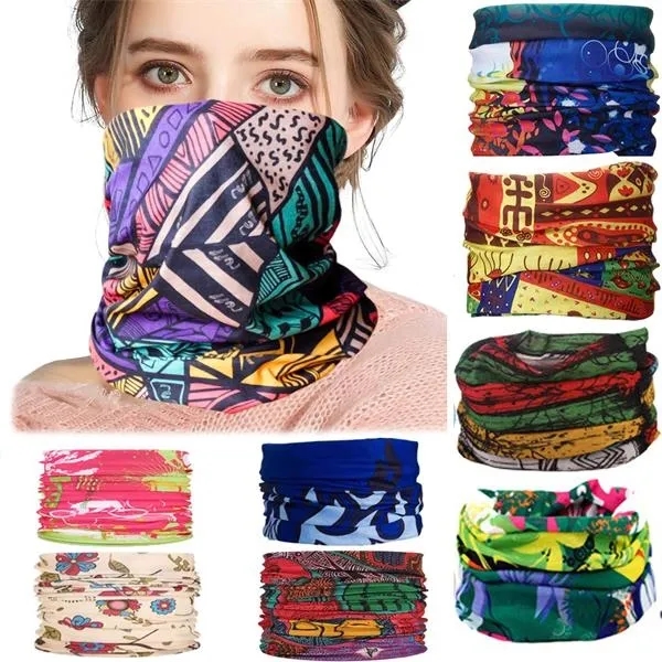 Multi-Functional Neck Gaiter Bandanas Scarf - Multi-Functional Neck Gaiter Bandanas Scarf - Image 0 of 2