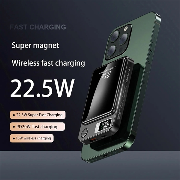 Magnetic Portable Charger 5000 mAh - Magnetic Portable Charger 5000 mAh - Image 3 of 6