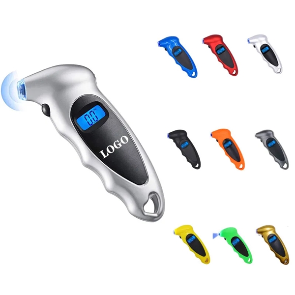 Digital Tire Gauge Pressure Backlight Car Accessories - Digital Tire Gauge Pressure Backlight Car Accessories - Image 0 of 4