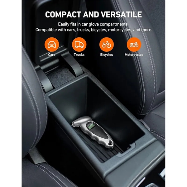 Digital Tire Gauge Pressure Backlight Car Accessories - Digital Tire Gauge Pressure Backlight Car Accessories - Image 4 of 4