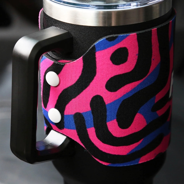 Full Color 40 Oz Neoprene Tumbler Sleeve - Full Color 40 Oz Neoprene Tumbler Sleeve - Image 2 of 5
