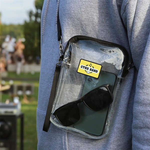 Clear Mini Crossbody Bag - Clear Mini Crossbody Bag - Image 3 of 5