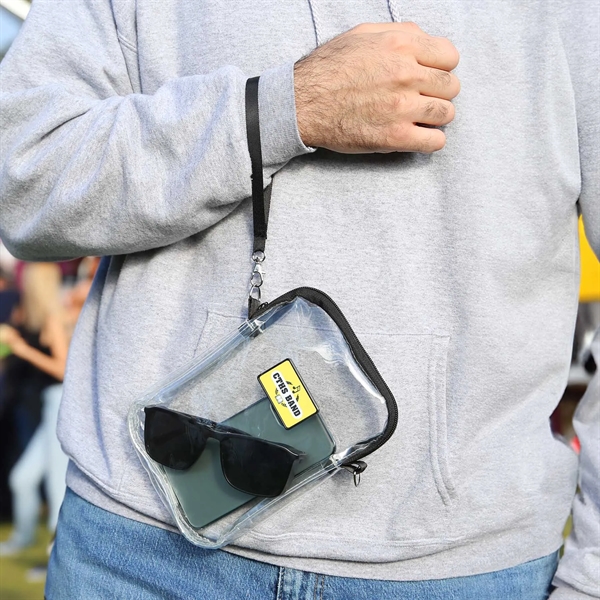 Clear Mini Crossbody Bag - Clear Mini Crossbody Bag - Image 4 of 5