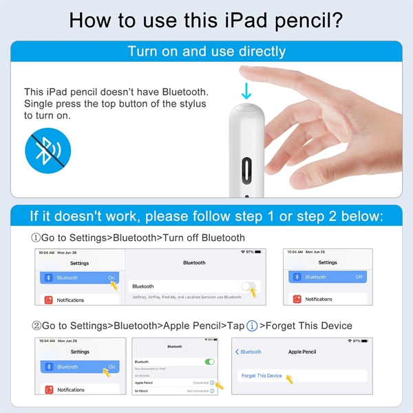 Stylus PenTouch Screens for iPad - Stylus PenTouch Screens for iPad - Image 4 of 5