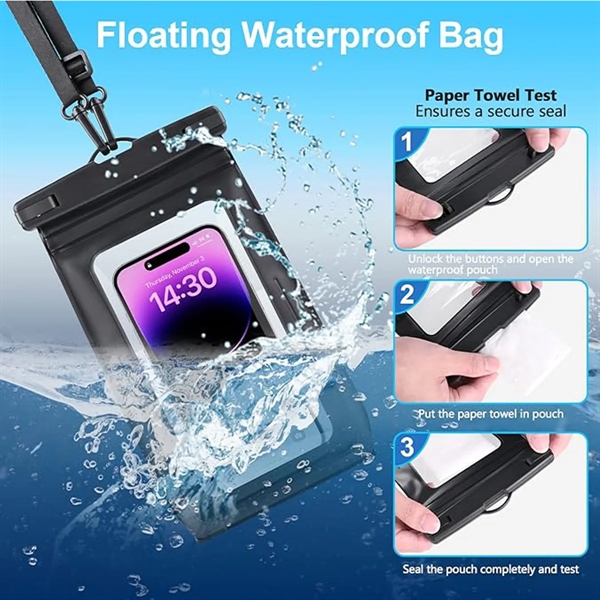 Double Space Waterproof Phone Pouch - Double Space Waterproof Phone Pouch - Image 1 of 2