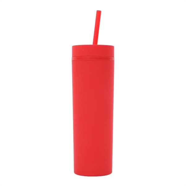 16Oz Premium Insulated Double Wall Plastic Reusable Cups - 16Oz Premium Insulated Double Wall Plastic Reusable Cups - Image 0 of 4