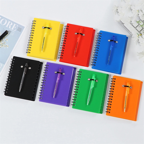 Spiral Notebook Steno Pocket Notepad With Pen - Spiral Notebook Steno Pocket Notepad With Pen - Image 1 of 4