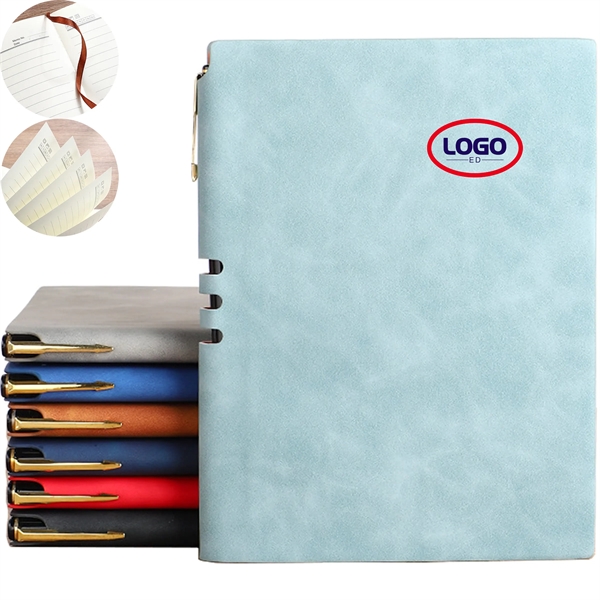 A5 Notebook With Pen Holder Journal - A5 Notebook With Pen Holder Journal - Image 0 of 4