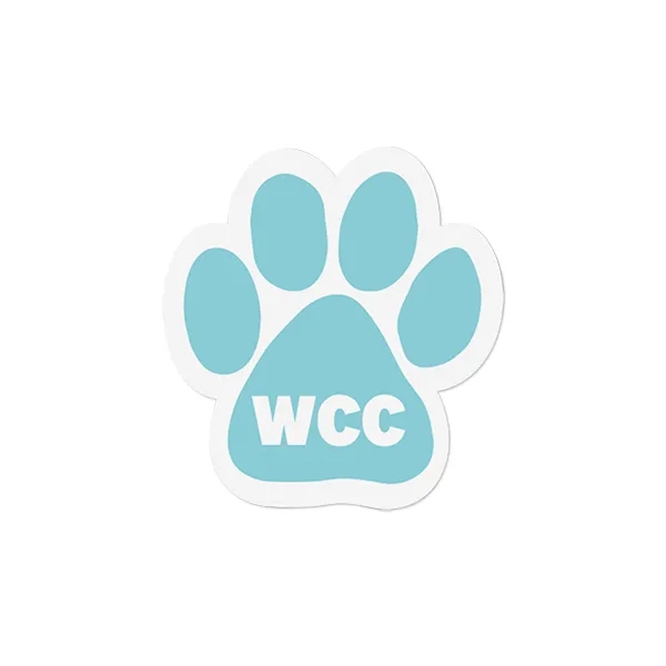Paw Print Shaped Car Magnet - Paw Print Shaped Car Magnet - Image 0 of 0