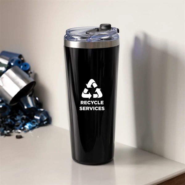 Phoenix Recycled Stainless Steel Tumbler - Phoenix Recycled Stainless Steel Tumbler - Image 2 of 2
