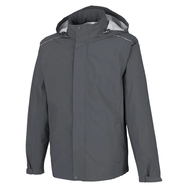 CORE365 Men's Barrier Rain Jacket - CORE365 Men's Barrier Rain Jacket - Image 11 of 23