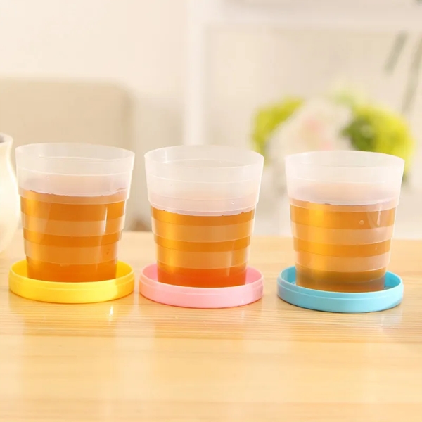 Children's Cartoon Folding Water Bottle - Children's Cartoon Folding Water Bottle - Image 1 of 4