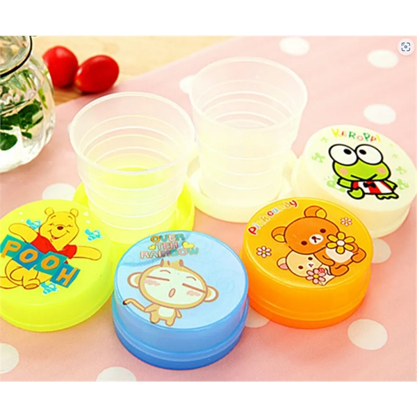 Children's Cartoon Folding Water Bottle - Children's Cartoon Folding Water Bottle - Image 0 of 4