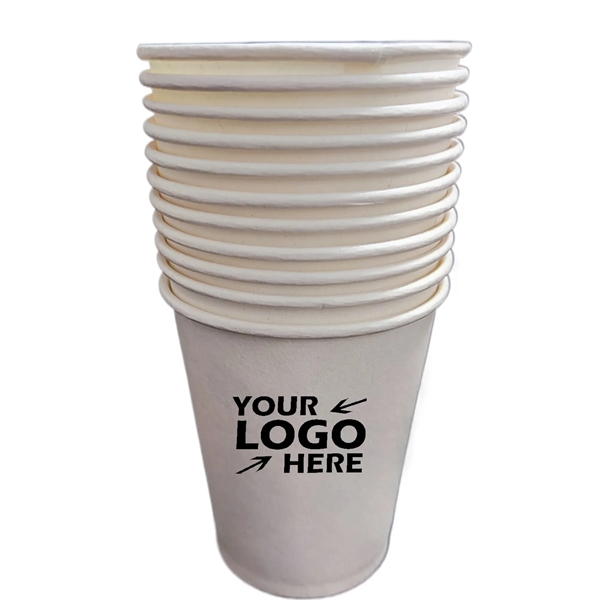9 OZ Disposable Paper Drinking Cup - 9 OZ Disposable Paper Drinking Cup - Image 0 of 1