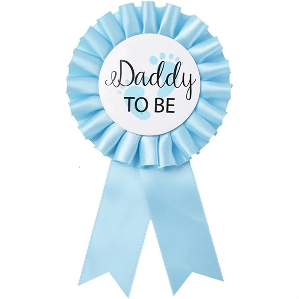 Baby Shower Decorations Badge Pin - Baby Shower Decorations Badge Pin - Image 1 of 2