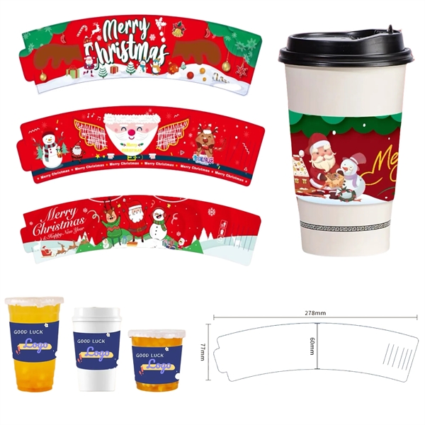 1 Layer Coffee Cup Sleeve with Adjustable Buckle MOQ500 - 1 Layer Coffee Cup Sleeve with Adjustable Buckle MOQ500 - Image 0 of 0